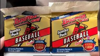 1993 Bowman Baseball Pack Search for Derek Jeter