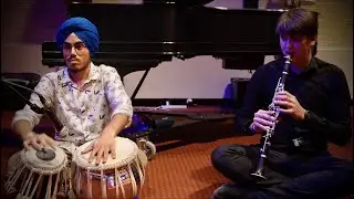 Raag Vachaspati Clip | Tabla and Clarinet Fusion | Alexander Newman and Dilzafer Singh
