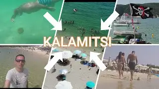 KALAMITSI BEACH,Sithonia,Chalkidiki,Greece(one of the best beaches near Sarti)
