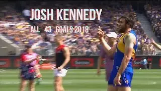 Josh Kennedy all 43 Goals 2018