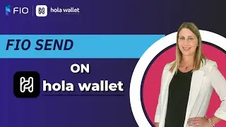 How To Send Crypto To A FIO Crypto Handle Using Hola Wallet