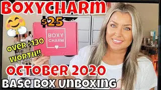 Boxycharm October Base Box Unboxing | YOU GO BOXY!! | HOT MESS MOMMA MD