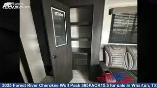 Eye-catching 2025 Forest River Cherokee Wolf Pack Toy Hauler RV For Sale in Wharton, TX | RVUSA.com