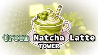 Green Matcha Latte Tower