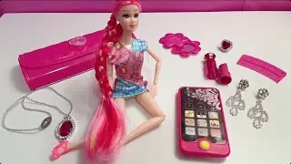 Barbie Dreamtopia Beauty Set | Relaxing with Unboxing Barbie Doll Beauty Makeup Toys | ASMR Review