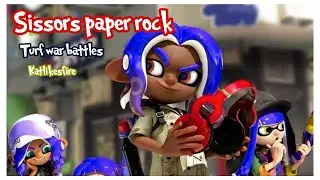Sissors paper rock turf war (before it all went wrong)