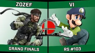 RS #103 - GRAND FINALS - Zozef (Snake/Luigi/Roy) vs Vi (Luigi)