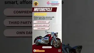 Protect Your Ride 🏍️ | Smart Motorcycle Insurance Explained #MotorcycleInsurance
