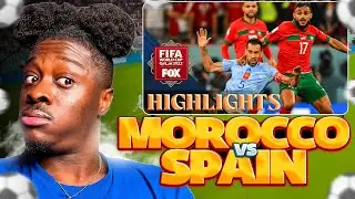 Morocco 🇲🇦 Vs. Spain 🇪🇸 Highlights | 2022 FIFA World Cup REACTION