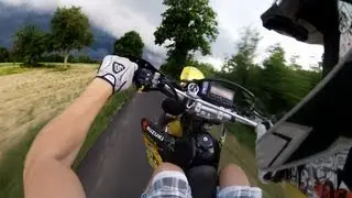 Race against the thunderstorm