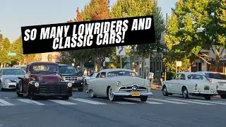 Castro Valley Cruise Night 2022! Low Riders TOOK OVER Castro Valley!