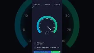 Worldlink speed test 225 mpbs speed test what a bleezing speed 😯😯
