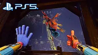 Poppy Playtime: Chapter 4 on PS5 - Doey Boss Fight + Death