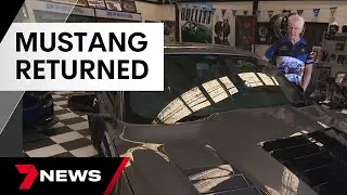 Stolen $400,000 mustang returned to its owner | 7 News Australia