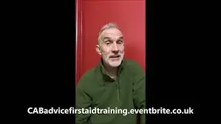 CAB Advice First Aid Training Promo