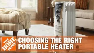 Types of Portable Space Heaters: Electric or Gas? | The Home Depot