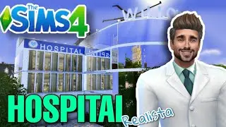 CRIEI UM HOSPITAL REALISTA NO THE SIMS4 TOTALMENTE FUNCIONAL #thesims4 #thesims #sims4game