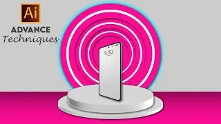 Mobile Advertising Design in Adobe Illustrator