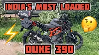 India's most loaded Duke 390 | Ktm accessories 😲| Only one in India