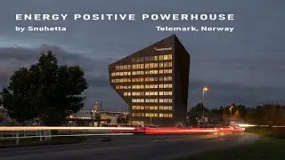 Sn&oslash;hetta Completes its 4th Energy Positive Powerhouse in Telemark, Norway [ Architecture ]