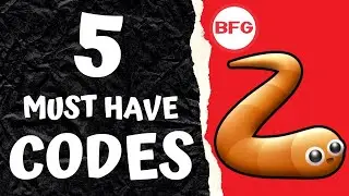 5 codes you MUST USE in slither.io