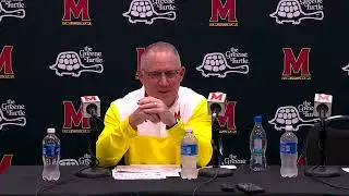 Maryland men's basketball head coach Buzz Williams recaps 70-60 loss vs. Georgetown
