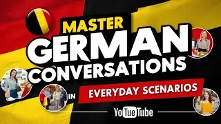 Learn German for Beginners | Learn German Conversation in Everyday Scenarios