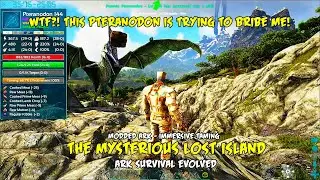 A Pteranodon Tried To Bribe Me With Gifts So I would tame It! EP. 4 | Modded Ark - Immersive Taming