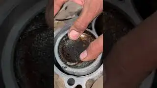 Piston and ring damage of Honda City #shorts #honda #hondavehicles #repair