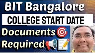 Bangalore institute of Technology|BIT Bangalore engineering college|Comedk|KCET update|College tuber