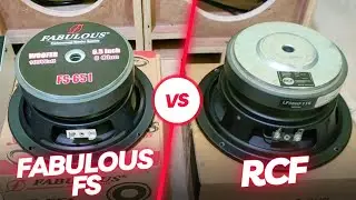 Fabulous FS vs RCF 6 Inch | Sound Test & Perbandingan