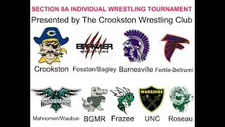 2026 Section 8A individual Wrestling Tournament (2-20-26)