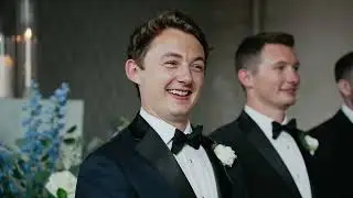 Wedding Ceremony at The Switch House | Cescaphe Philadelphia Wedding