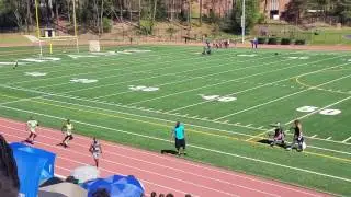 14Yr Jaylen Outler 25.24s 200m Dekalb County Full Meet April 1, 2017