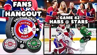 Montreal @ Dallas Game 42 Hockey Fans Hangout