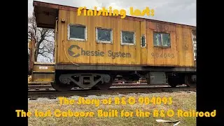 &laquo;Завершение на последнем этапе: история B&O 904093, последнего товарного вагона, построенного для...