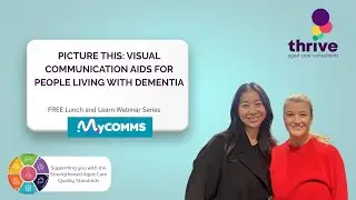 Lunch and learn: Picture this Visual Communication Aids for People living with Dementia