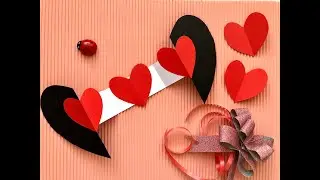3D ОТКРЫТКА ❤️ 3D CARDS IN HEART LIFE HACK DIY