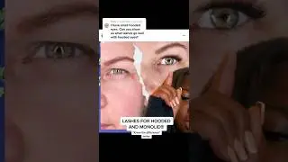 The Least Flattering Lash Extensions for Hooded Eyes | Minksbyv #lashes #makeup #grwm #eyeshape