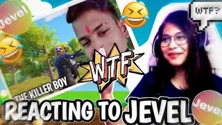 Reaction On  @Jevelu Funny Commentary 😂😂 Part-2 || Girl Reaction on Jevel Funny Video🤣