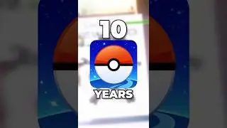 Pokemon Go исполняется 10 лет! #pokemon #pokemongo