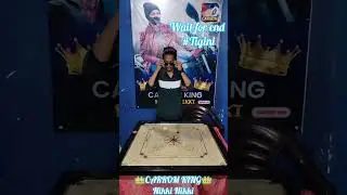 Carrom king 👑 Best short tips with #tigini Challenge Haji Ali v/s #NikkiNikki |part2 #viral #shorts