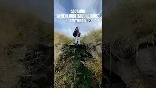 Ancient Underground House (Souterrain) in Blairgowrie, Scotland #shorts #visitscotland #scotland