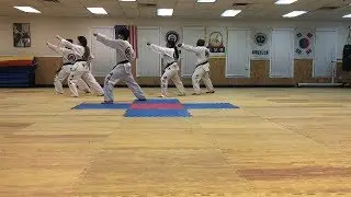 Taekwondo Forms (Taegeuk Poomsae) White,Yellow,Orange