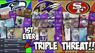 **1ST EVER TRI TEAM IN MADDEN 21 ** TRIPLE CHEMS | MASTERS ULTIMATE LEGENDS ABILITIES GOLDEN TICKETS