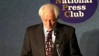 John Ryan introducing Tom Pauken at the National Press Club