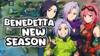 НАЧАЛО СЕЗОНА БЕНЕДЕТТА 1700mmr. BENEDETTA MOBILE LEGENDS 