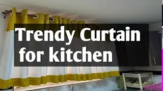 Modern Kitchen Curtains Design idea for 2023 | Kitchen decoration