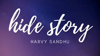 HIDE STORY (lyrics song)HARVY SANDHU|LATEST PUNJABI SONGS 2020| |SAD SONG|