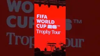 FIFA WC Trophy in India 🇮🇳
